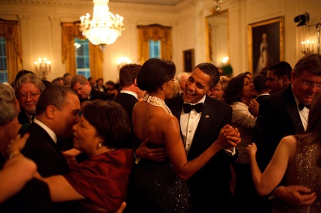 Dancing to Earth, Wind, and Fire (Official White House Photo by Pete Souza)